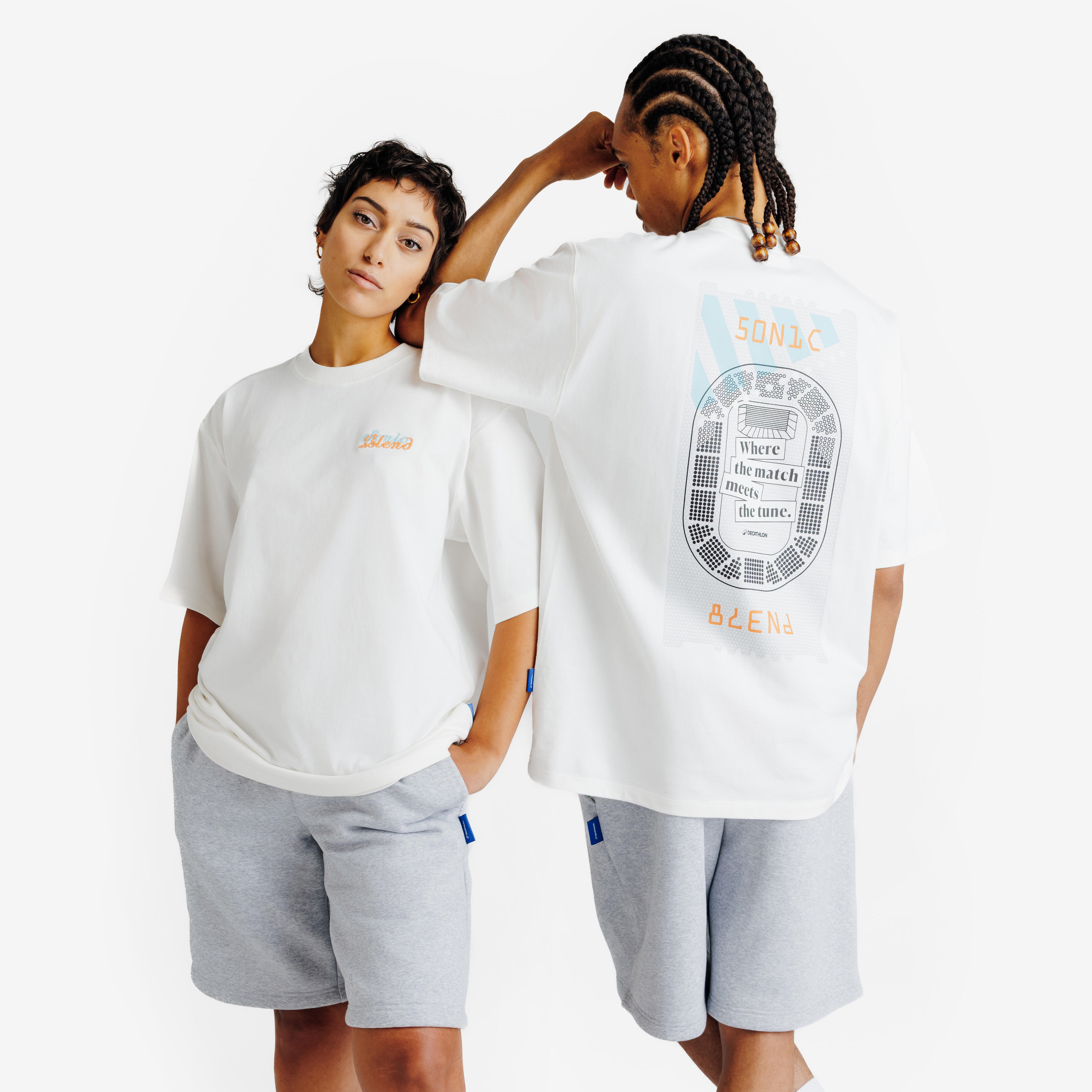 Playera estampada para gym